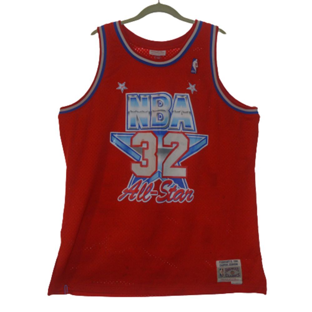 NBA All-Star Earvin Magic Johnson Classic Mitchell & Ness Jersey Lakers XL 1991